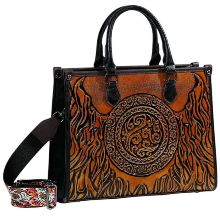 Embossed Tote Bag For Women